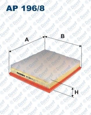 FILTRON AP4008 Hava Filtresi Eski Kod: Filtron Ap196/8 P208-P2008-P308 Ii-P5008-P3008 Suv-P508-C3 Iii-Ds3-Ds4-Ds5-C4 Cactus-C4 Picasso 14->